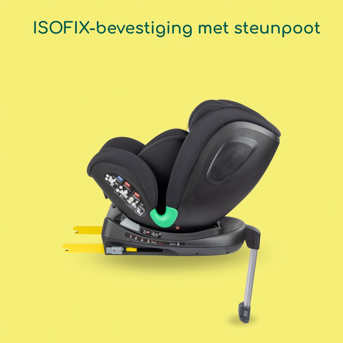 Bebeconfort EvolveFix Plus i-Size Autostoel Black Mist