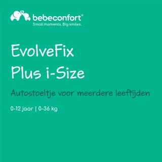 Bebeconfort EvolveFix Plus i-Size Autostoel Black Mist