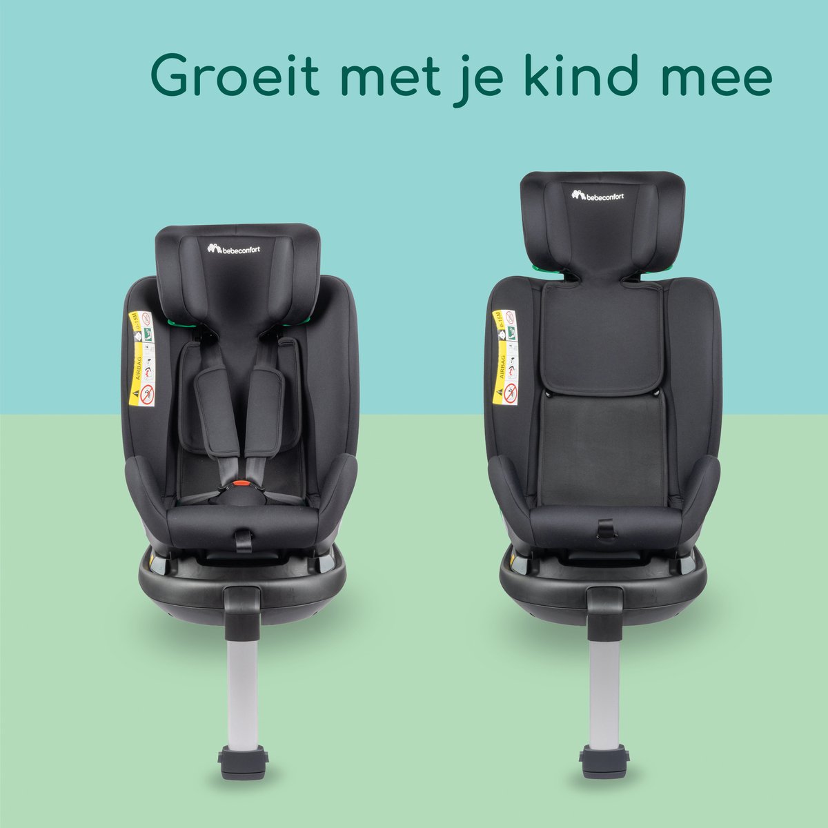 Bebeconfort EvolveFix Plus i-Size Autostoel Black Mist