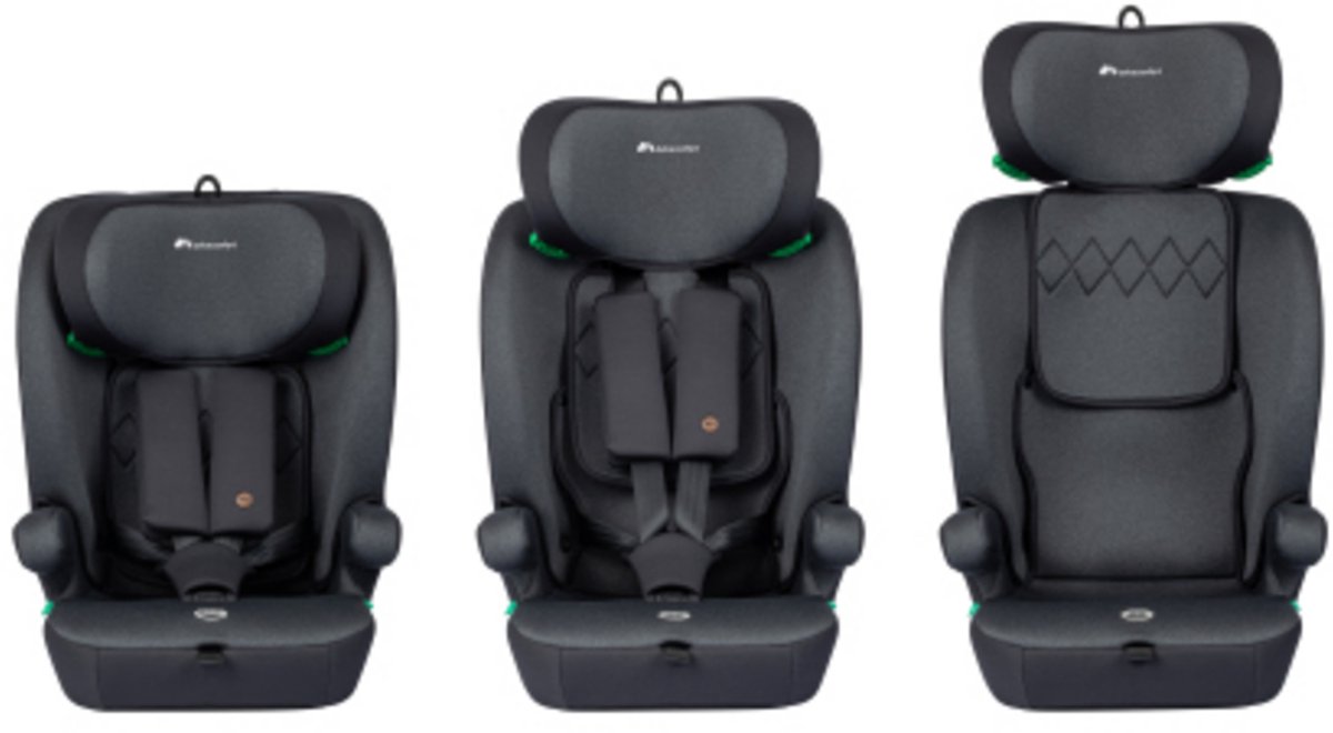 Bebeconfort Grow i-Safe Autostoel Tinted Black