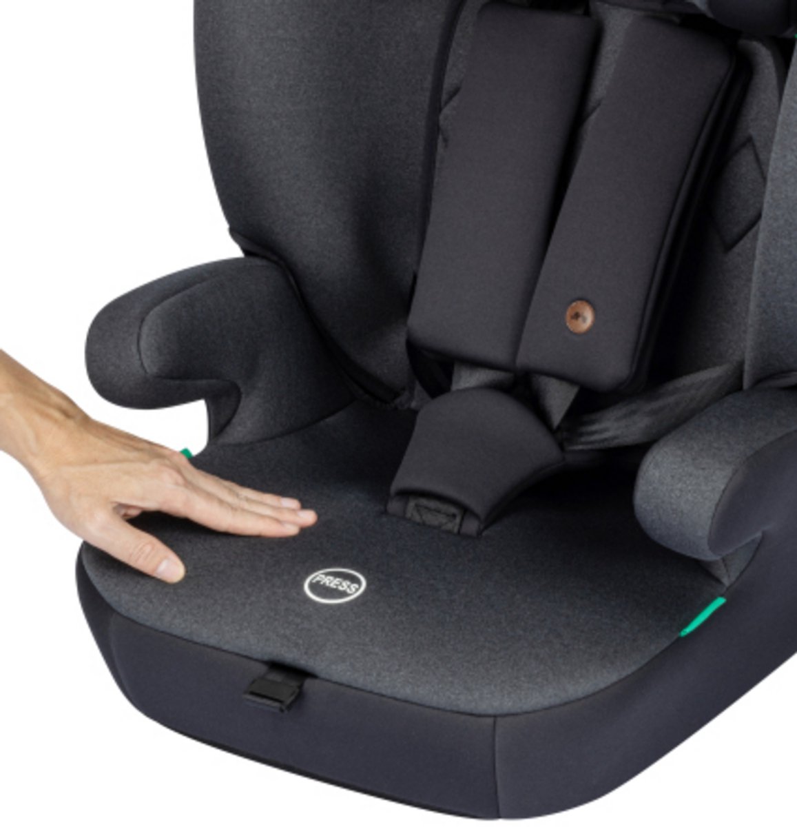 Bebeconfort Grow i-Safe Autostoel Tinted Black