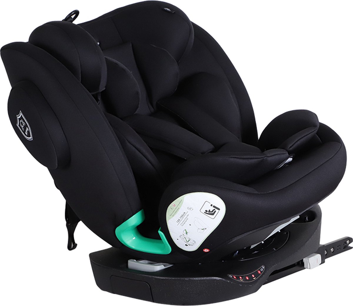 Bebies First Autostoel Executive i-Size Isofix 360° Zwart