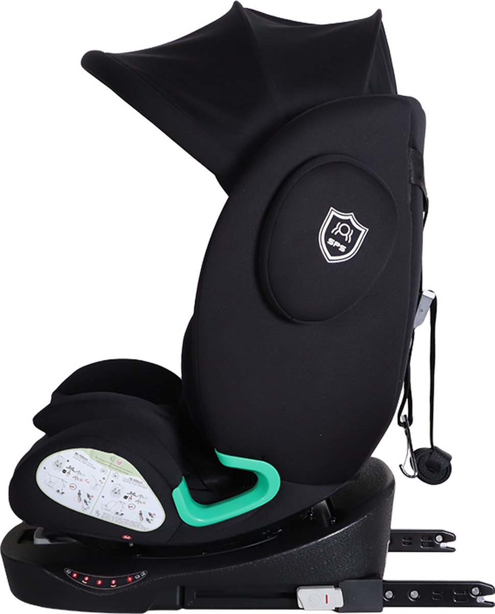 Bebies First Autostoel Executive i-Size Isofix 360° Zwart