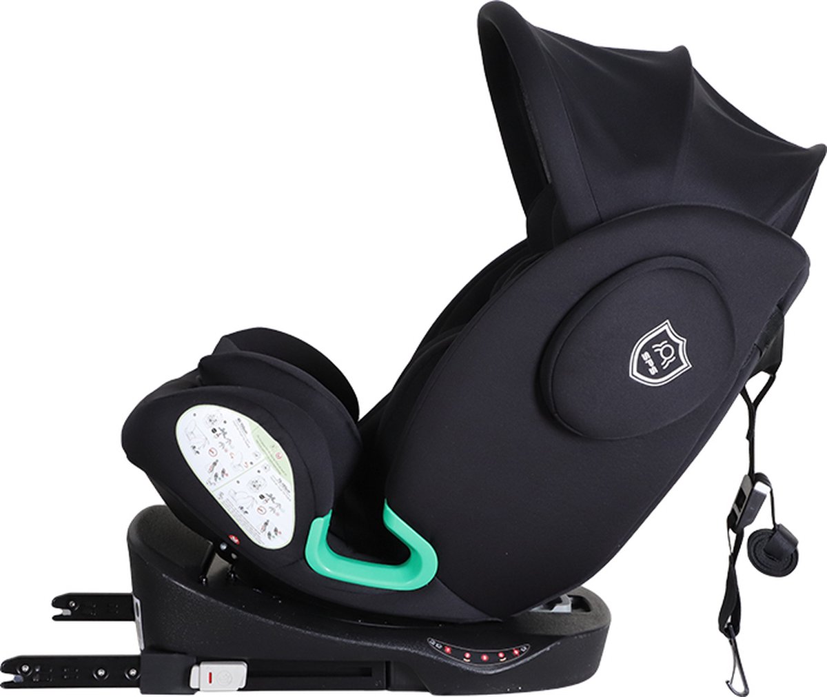 Bebies First Autostoel Executive i-Size Isofix 360° Zwart