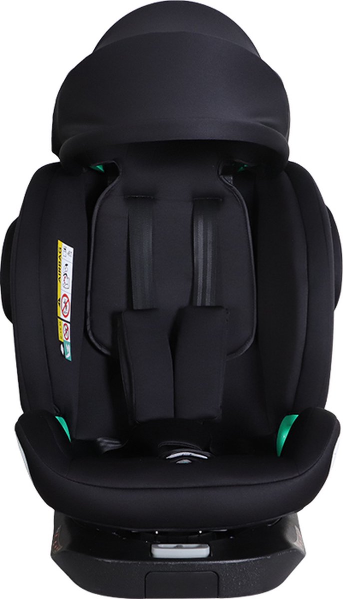 Bebies First Autostoel Executive i-Size Isofix 360° Zwart