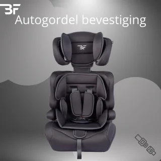 Bebies First Grandtour i-Size Autostoel Groep 1/2/3 Zwart