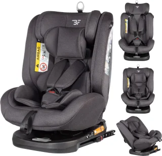 Bebies First Kiddo I-Size Autostoel 360° Isofix Grijs