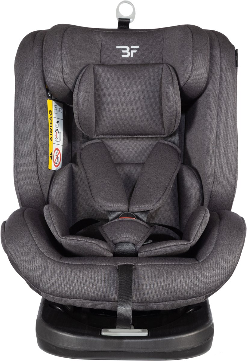 Bebies First Kiddo I-Size Autostoel 360° Isofix Grijs