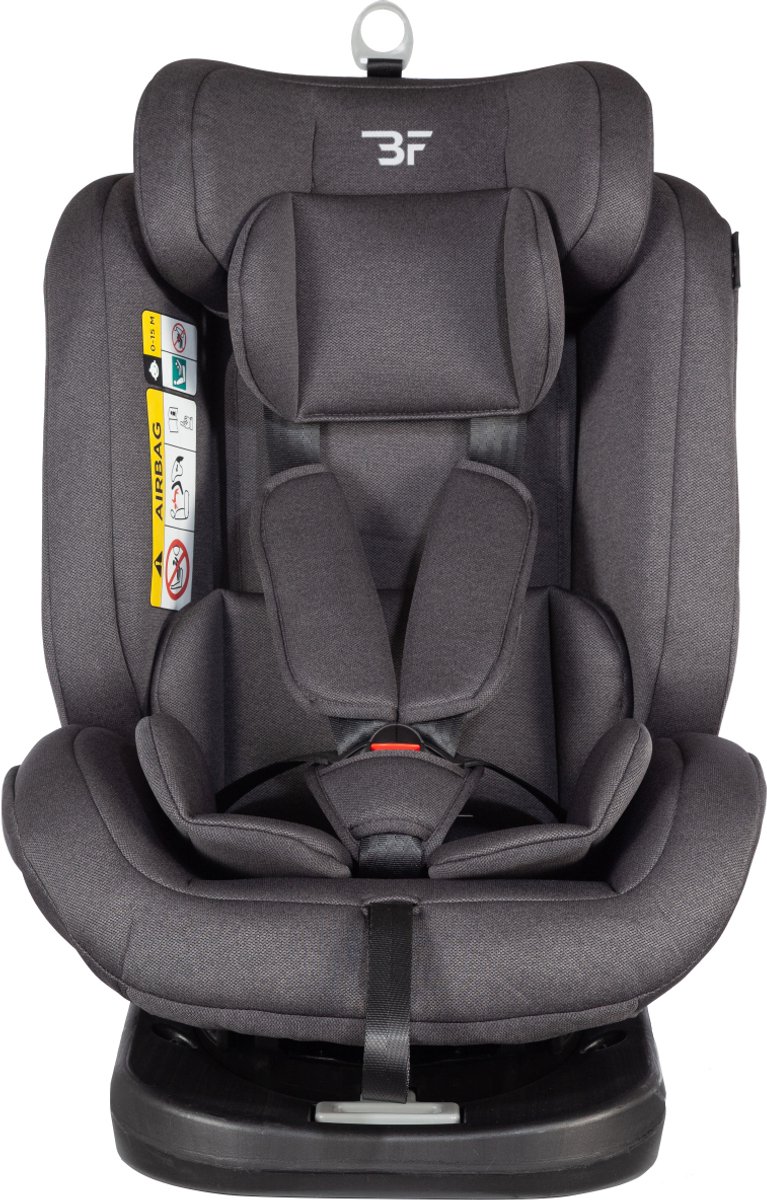 Bebies First Kiddo I-Size Autostoel 360° Isofix Grijs