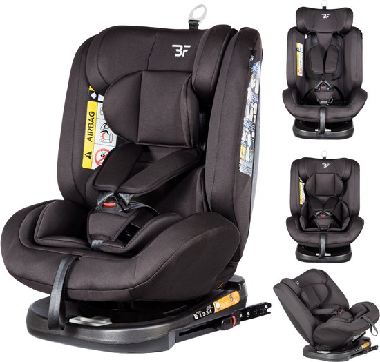 Bebies First Kiddo I-Size Autostoel 360° Isofix Zwart review