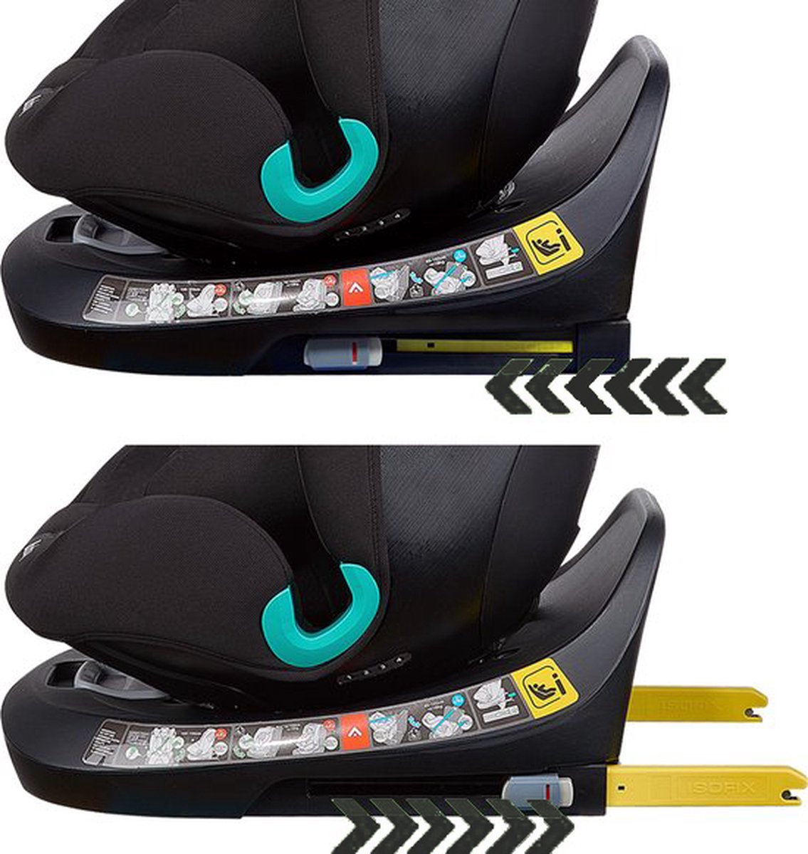Bellaby G409iso Autostoel 0-6 Jaar Lichtgrijs