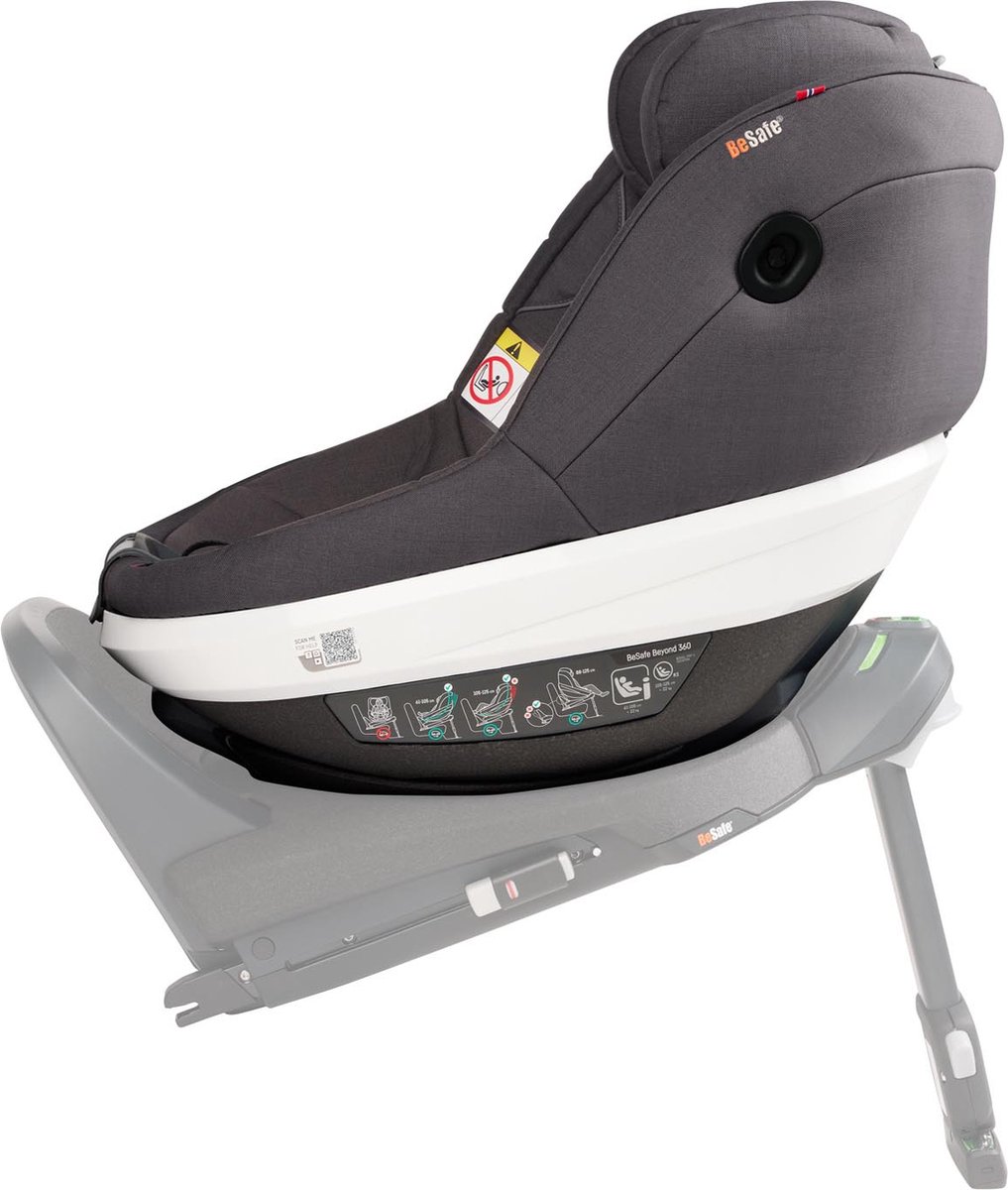 BeSafe Beyond 360 Autostoel Dark Grey Mélange