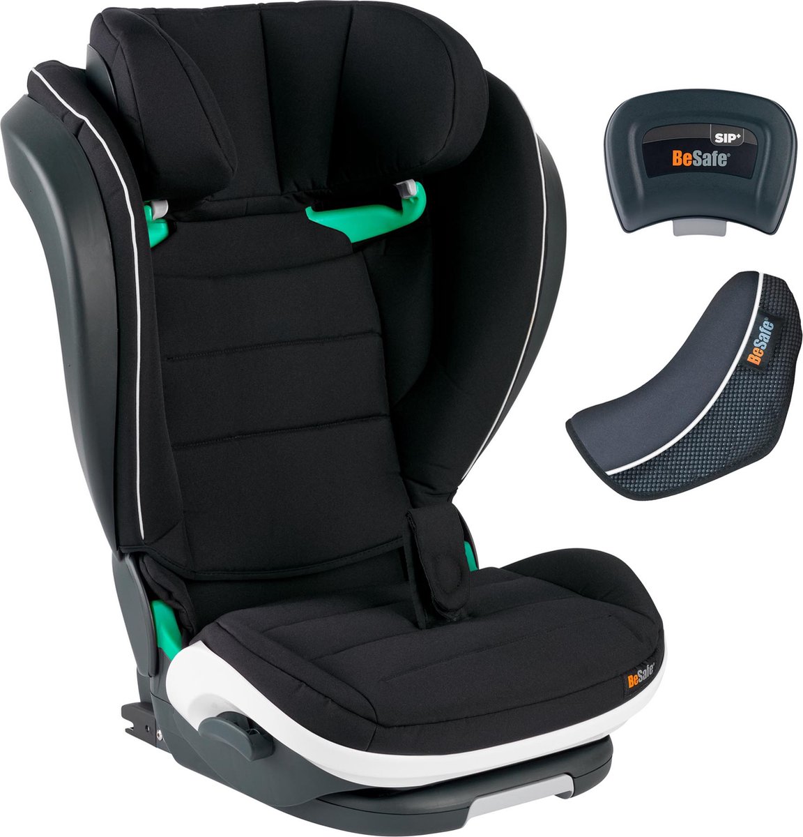 BeSafe iZi Flex Fix 2 i-Size Fresh Black Cab Kinderzitje
