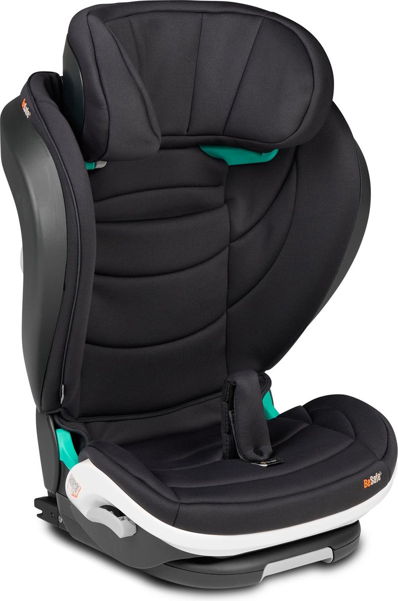 De BeSafe iZi Flex Fix 2 i-Size Zitverhoger Black Soft Breeze in één oogopslag