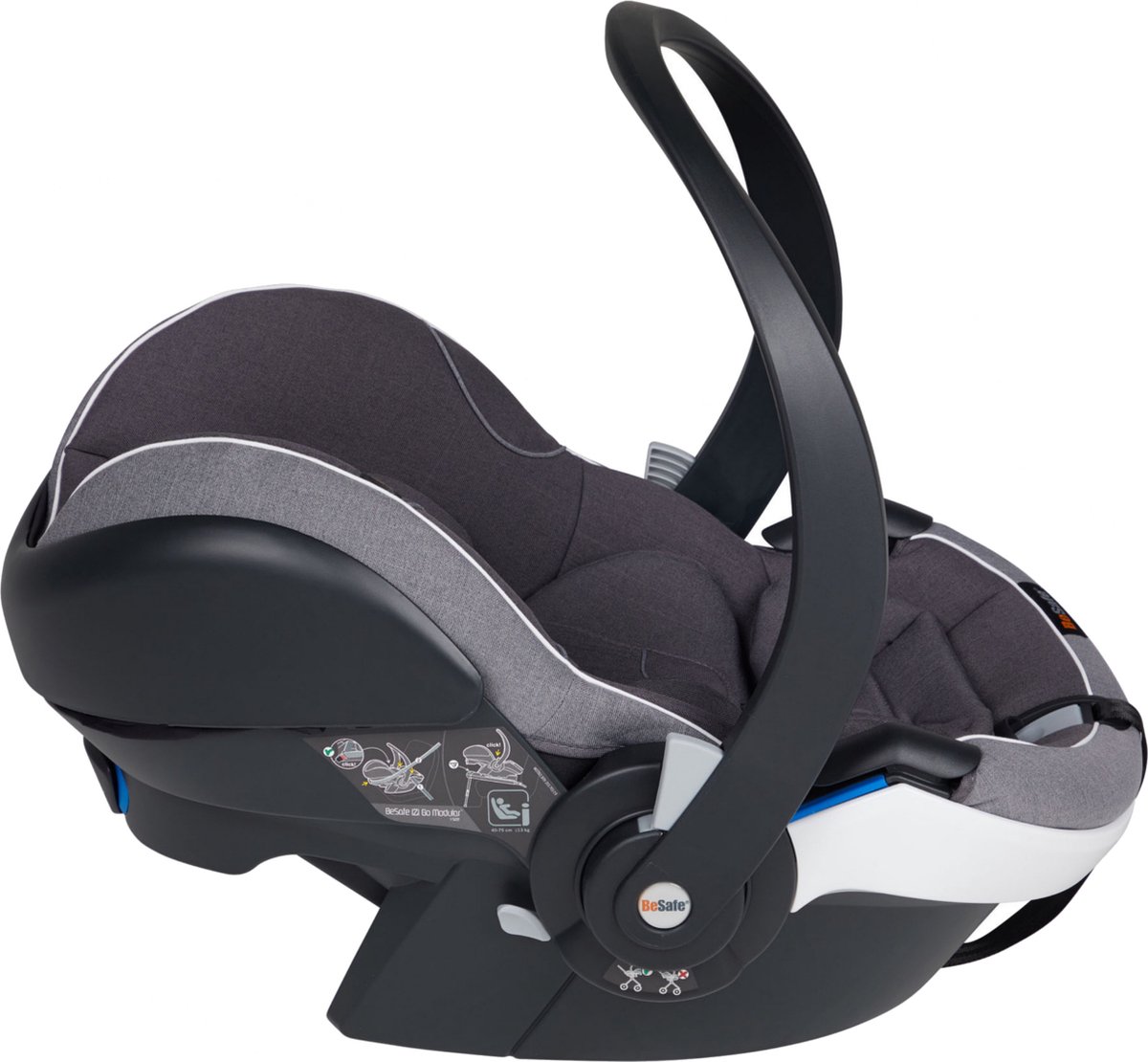 BeSafe iZi Go Modular X2 i-Size autostoel Metallic Melange