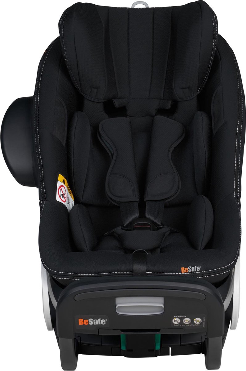 BeSafe Stretch Autozitje Black Soft Breeze
