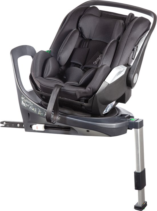 Cabino Autostoel 360° Draaibaar I Size Zwart Met Base Groep 0 I 0-87 cm