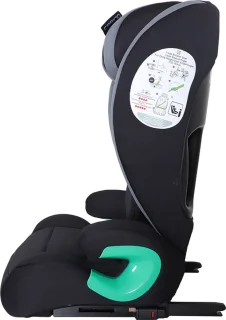 Cabino Autostoel Dynamic Groep 2/3 I-Size Zwart Grijs