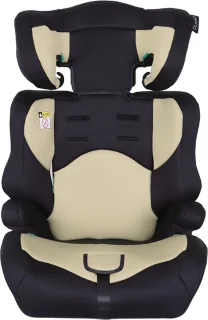 Cabino Autostoel i-Size Groep 1/2/3 Zwart/Beige