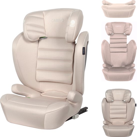 Cabino Autostoel MAX i-Size Isofix Groep 2/3 Beige