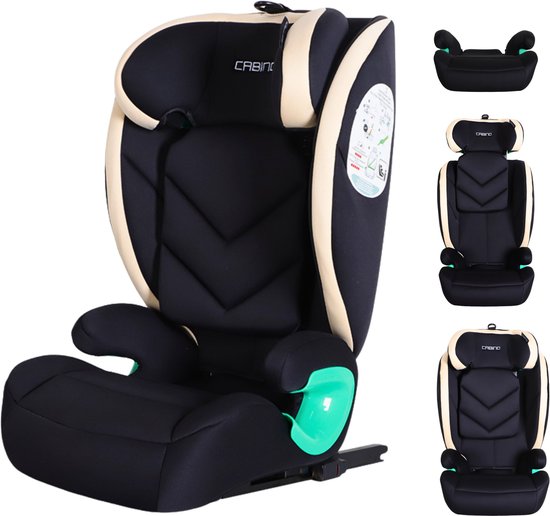 Cabino Dynamic Autostoel Groep 2/3 Zwart Beige review