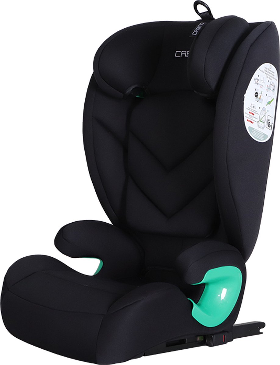 Cabino Dynamic Autostoel Groep 2/3 Zwart