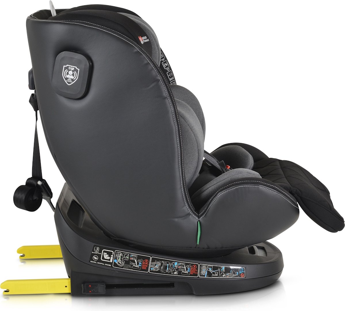 Cangaroo Castor Grey i-Size Autostoel 40-150 cm