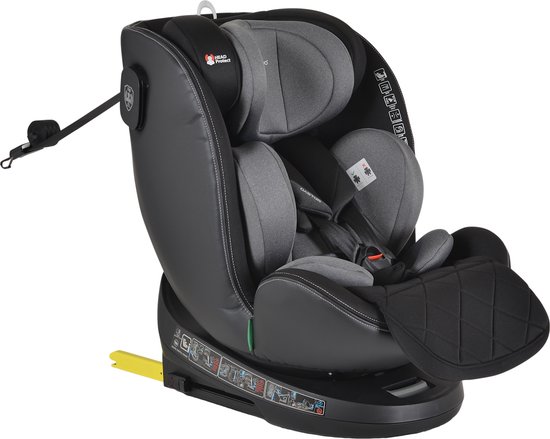 Cangaroo Castor Grey i-Size Autostoel 40-150 cm