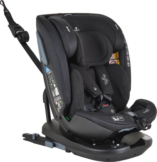 Cangaroo Gravity i-Size Autostoel 111406 Black