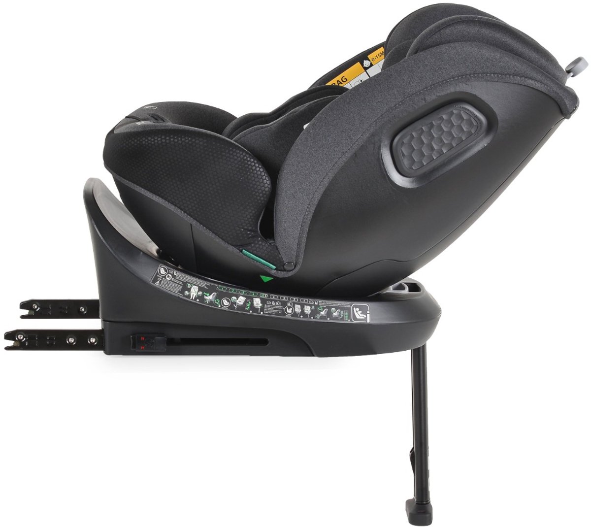 Cangaroo Hoku Black 360° i-Size Autostoel 40-150cm