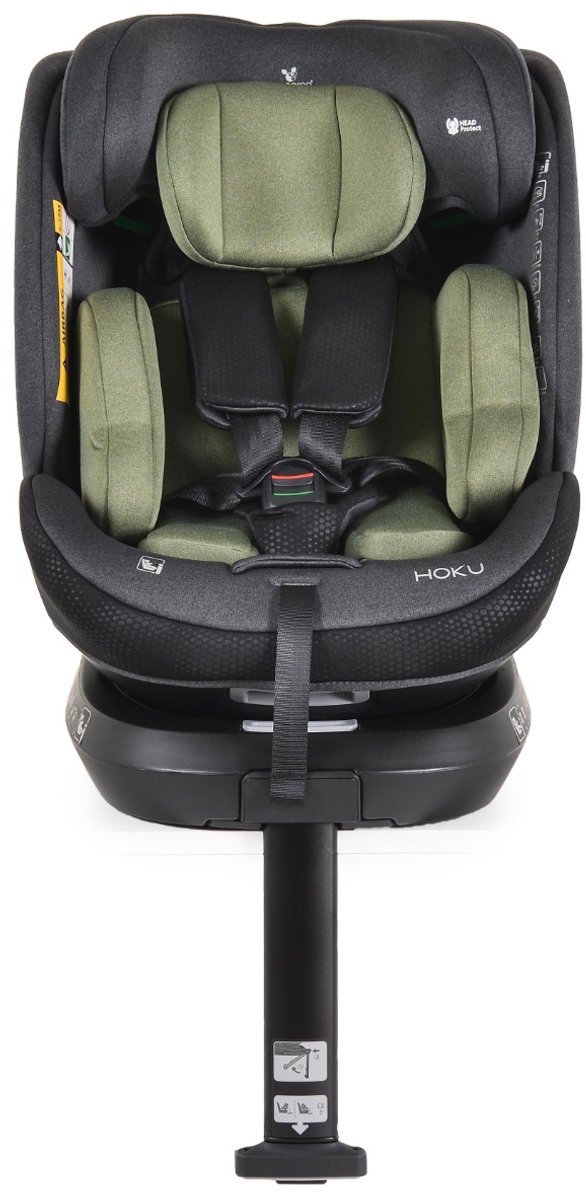 Cangaroo Hoku Olive Green i-Size Autostoel 40-150cm