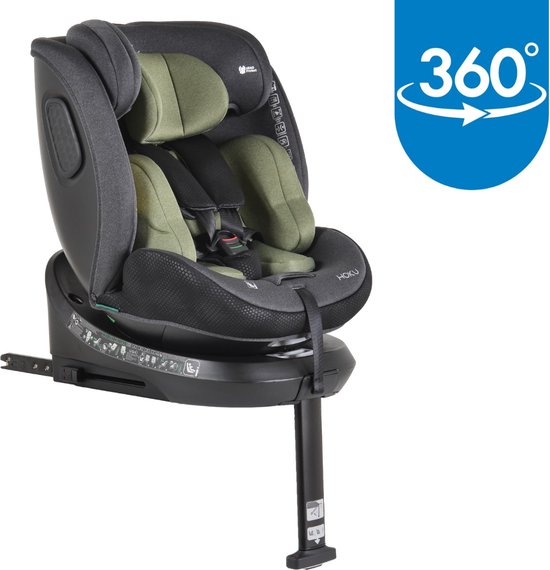 Cangaroo Hoku Olive Green i-Size Autostoel 40-150cm