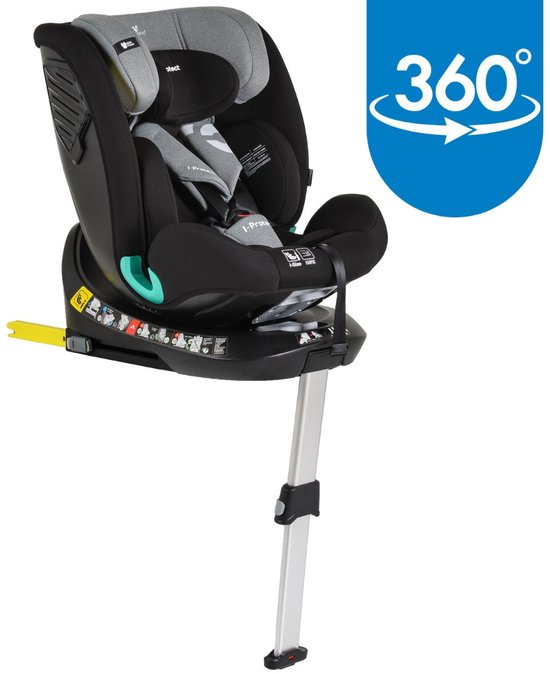 Cangaroo i-Protect Steel Grey i-Size Autostoel 40-150 cm