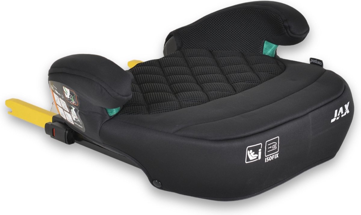 Cangaroo Jax Black Isofix Booster 125-150 cm