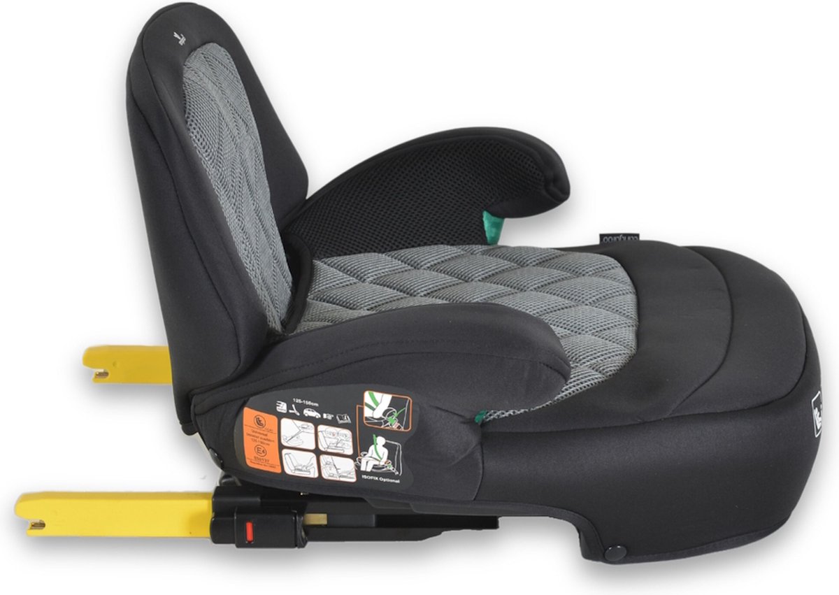 Cangaroo Jax Grey Isofix Booster 125-150 cm