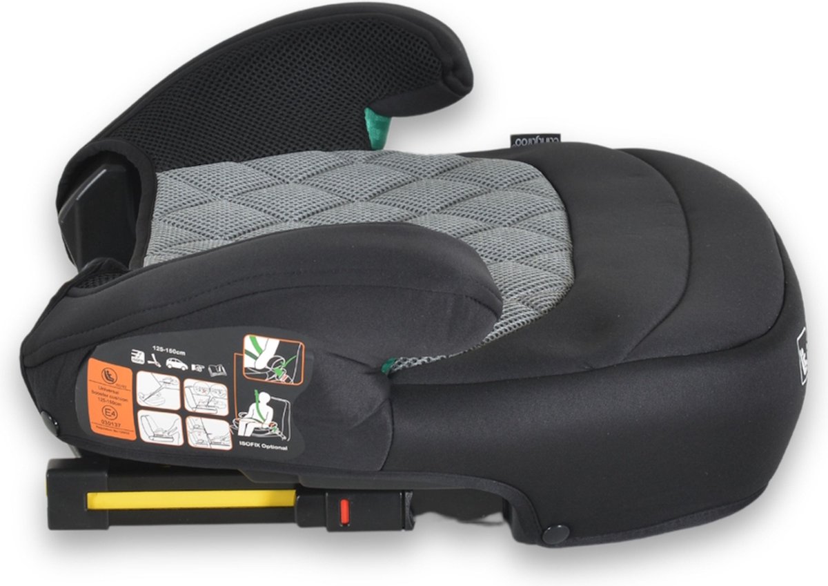 Cangaroo Jax Grey Isofix Booster 125-150 cm