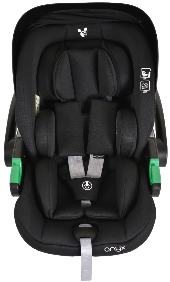 Cangaroo Onyx Black i-Size Autostoel 40-87 cm 112188
