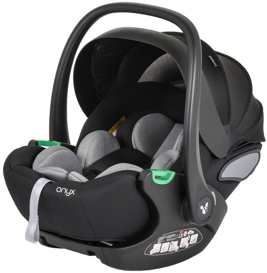 Cangaroo Onyx Grey i-Size Autostoel 40-87 cm