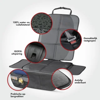 CarComfort Protect XL Kinderzitje Onderlegger Zwart