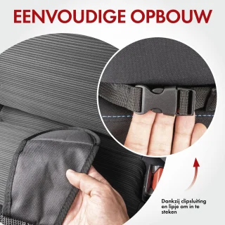 CarComfort Protect XL Kinderzitje Onderlegger Zwart