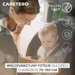 Caretero Falcon Autostoel Bruin