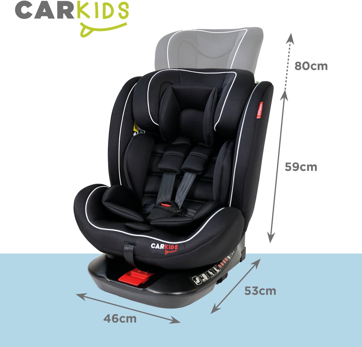 Carkids Darcy i-Size Autostoel 40-150cm ISOFIX 360°