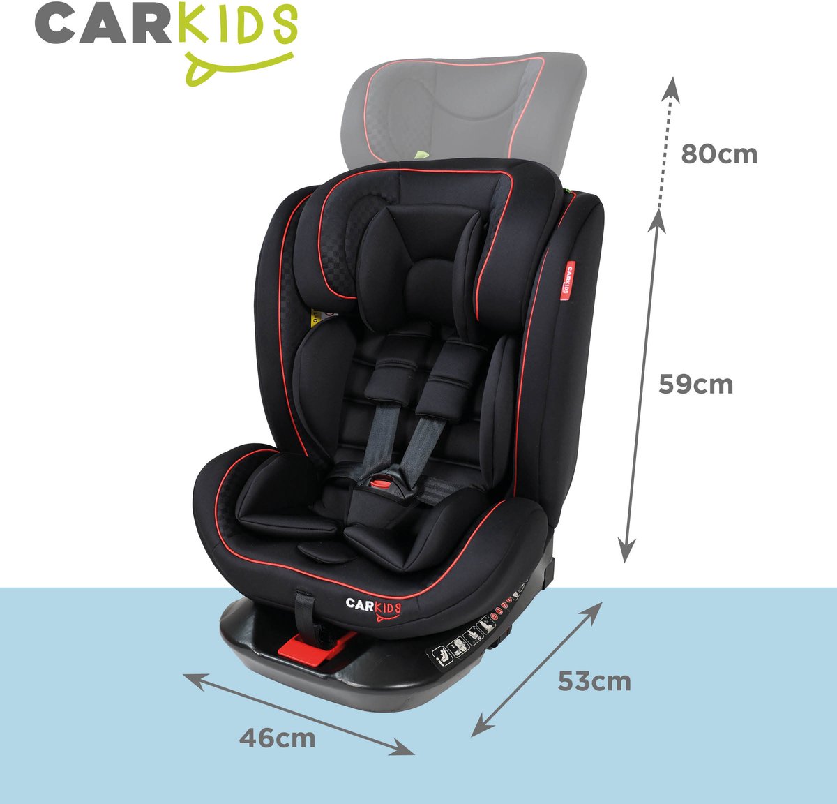 Carkids Darcy i-Size Autostoel 40-150cm ISOFIX 360°