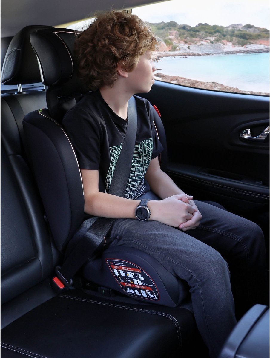 Carkids I-Size Autostoeltje Jessie Zwart/Wit ISOFIX