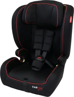 Carkids Jessie I-Size Autostoeltje 76-150cm Zwart/Rood