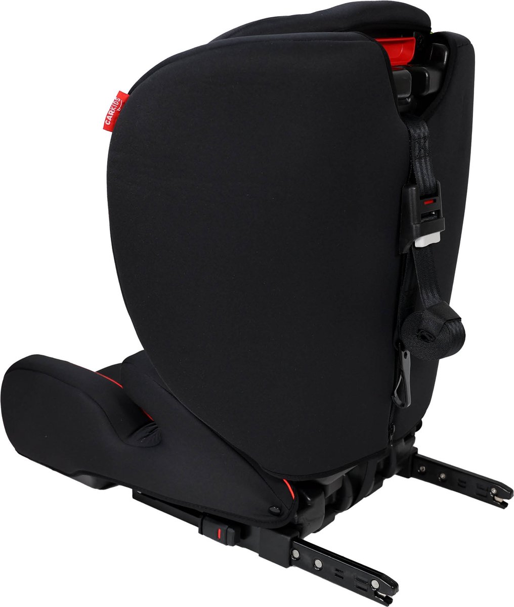 Carkids Jessie I-Size Autostoeltje 76-150cm Zwart/Rood