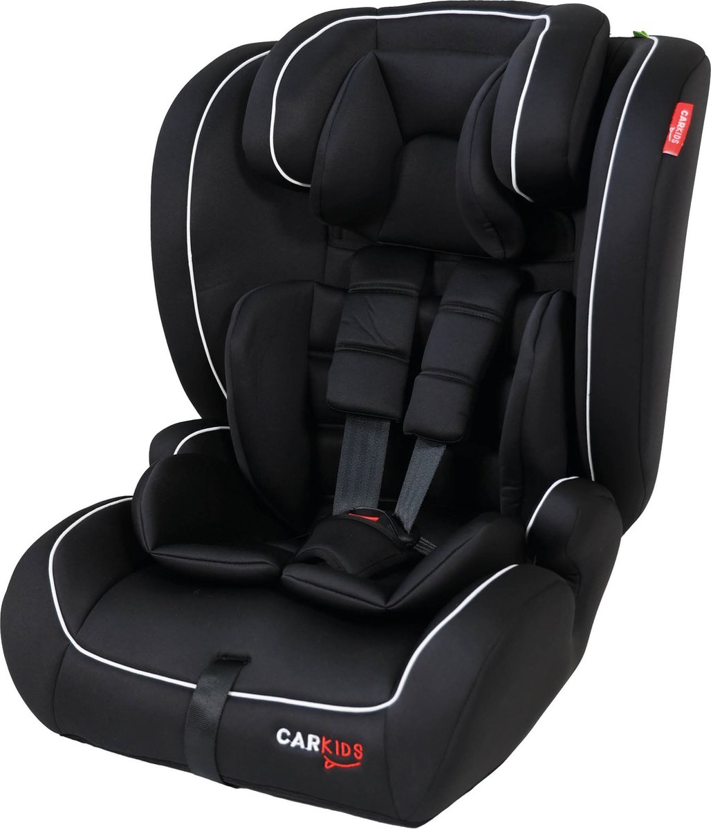 Carkids Jessie I-Size Autostoeltje 76-150cm Zwart/Wit