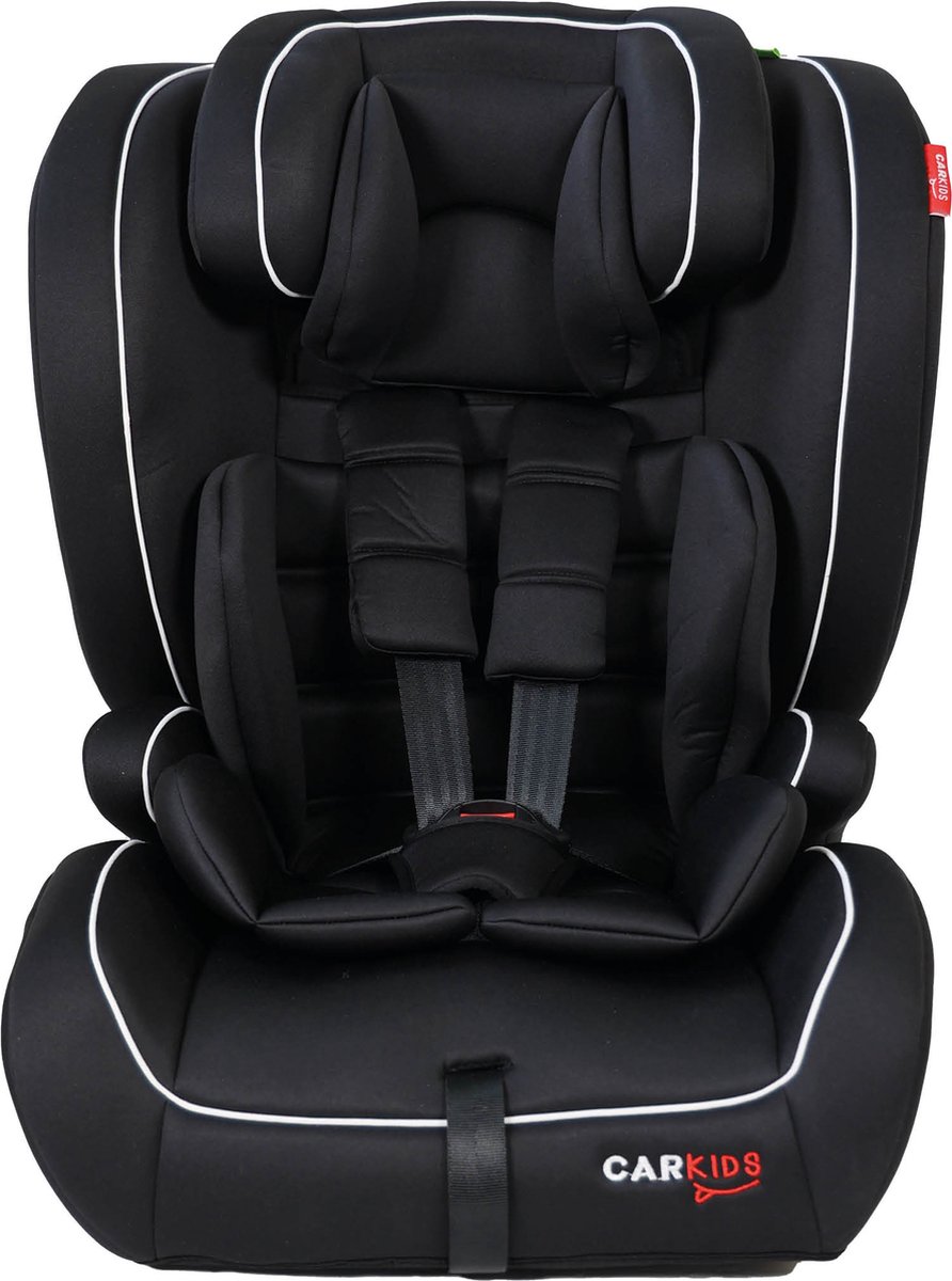 Carkids Jessie I-Size Autostoeltje 76-150cm Zwart/Wit