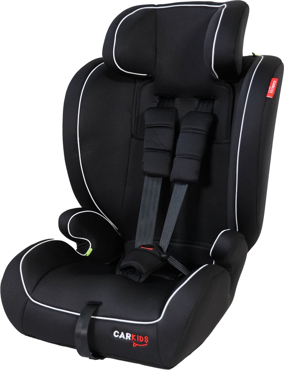 Carkids Jessie I-Size Autostoeltje 76-150cm Zwart/Wit
