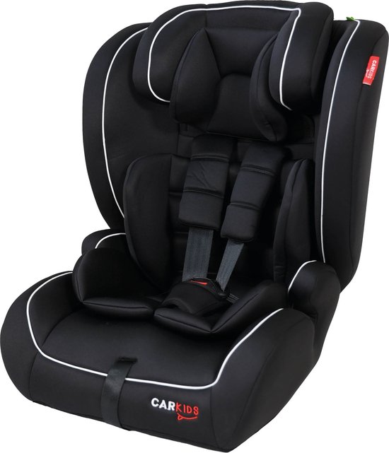 Carkids Jessie I-Size Autostoeltje 76-150cm Zwart/Wit